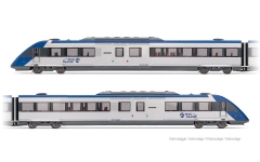 Rivarossi HR2996S - H0 - 2-tlg. Triebwagen X 72500, Regio Călători, Ep. VI - DC-Sound